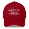 Matthew 6:33 Verse Hat - Image 5