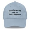 Matthew 6:33 Verse Hat - Image 20