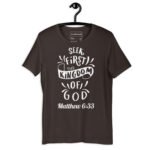 Matthew 6:33 Verse Shirt - V2
