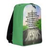1 Timothy 4:12 Verse Backpack – Green - Image 3