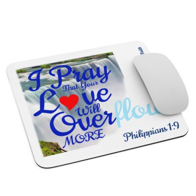 Philippians 1:9 Verse Mouse Pad