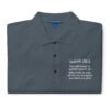 Isaiah 26:3 Premium Polo Verse Shirt - Image 5