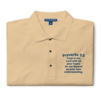 Proverbs 3:5 Polo Verse Shirt