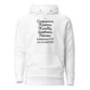 Colossians 3:12 Verse Sweatshirt with Hood - Image 9