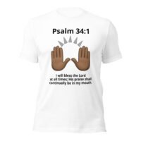 Psalm 34:1 Verse Shirt (Inspired By JS)
