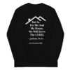 Joshua 24:15 Long Sleeve Verse Shirt - Image 9