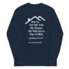 Joshua 24:15 Long Sleeve Verse Shirt - Image 10