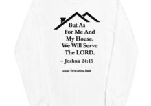 Joshua 24:15 Long Sleeve Verse Shirt