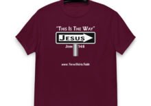 John 14:6 – Verse Shirt – (White Text)