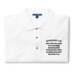 Ephesians 3:20 Polo Verse Shirt