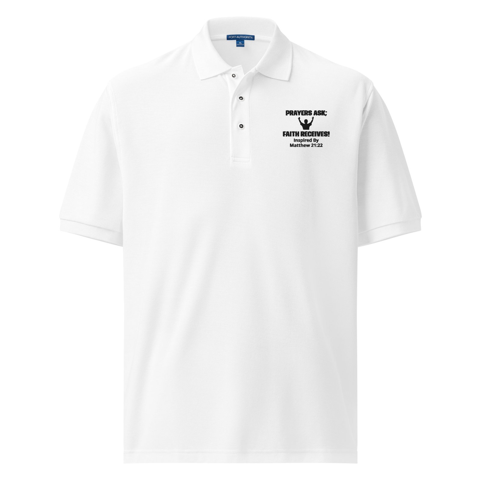 Matthew 21:22 Inspired Polo Verse Shirt